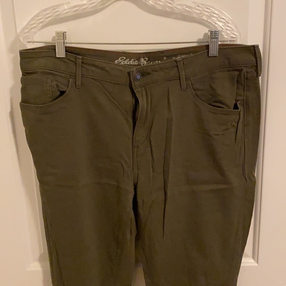 Eddie Bauer Elysian Skinny Twill Jeans in caper - Picture 2 of 7